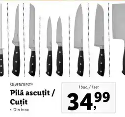 Lidl SILVERCREST Pilă ascuțit / Cuțit Ofertă
