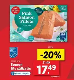 Lidl Ocean Sea Somon file sălbatic Ofertă