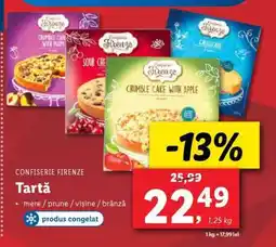 Lidl Tartă Ofertă