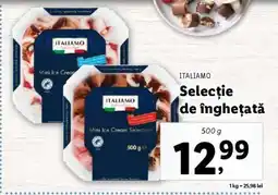 Lidl ITALIAMO Selecție de înghețată Ofertă