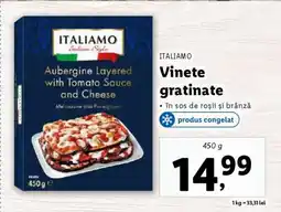 Lidl Vinete gratinate Ofertă