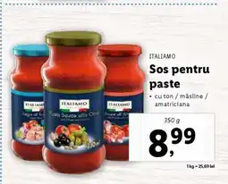Lidl ITALIAMO Sos pentru paste Ofertă