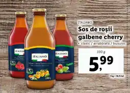 Lidl ITALIAMO Sos de roșii galbene cherry Ofertă