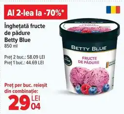 Carrefour Înghețată fructe de pădure Betty Blue Ofertă