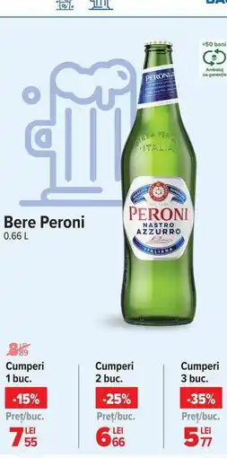 Carrefour Bere Peroni Ofertă