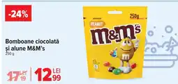 Carrefour Bomboane ciocolată și alune M&M’s Ofertă