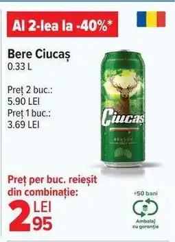 Carrefour Bere Ciucaș Ofertă