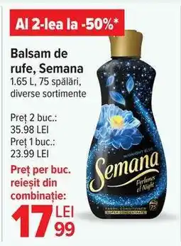 Carrefour Balsam de rufe Semana Ofertă