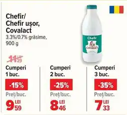 Carrefour Chefir/Chefir ușor, Covalact Ofertă