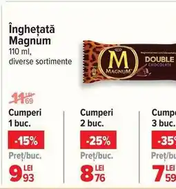 Carrefour Înghețată Magnum Ofertă
