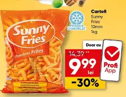 PROFI Cartofi Sunny Fries Ofertă