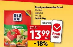 PROFI Bază pentru mâncăruri Delikat legume Ofertă