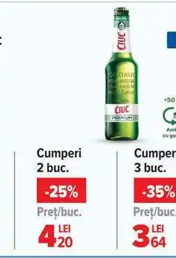 Carrefour Ciuc Premium Beer Ofertă