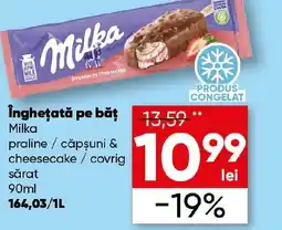 PROFI Îngheţată pe băţ praline / căpşuni & cheesecake/covrig sărat Ofertă