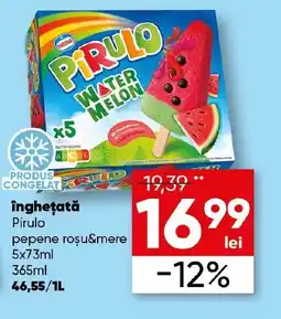 PROFI îngheţată Pirulo pepene roșu&mere Ofertă
