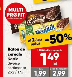 PROFI Baton de cereale Nestle Ofertă
