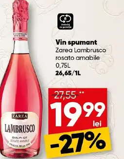 PROFI Vin spumant Zarea Lambrusco rosato amabile Ofertă