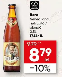 PROFI Bere Nenea lancu nefiltrată/ blondă Ofertă