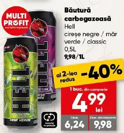 PROFI Băutură carbogazoasă Hell Ofertă