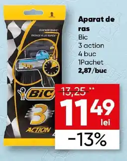 PROFI Aparat de ras Bic 3 action Ofertă