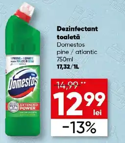 PROFI Dezinfectant toaletă Domestos pine/atlantic Ofertă