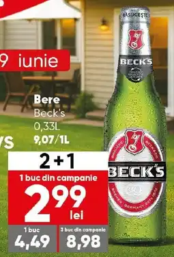 PROFI Bere Beck's Ofertă