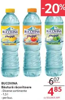 Selgros BUCOVINA Băutură răcoritoare Ofertă