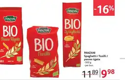 Selgros PANZANI Spaghetti/fusilli / penne rigate Ofertă