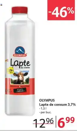 Selgros OLYMPUS Lapte de consum 3,7% Ofertă