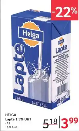 Selgros HELGA Lapte 1,5% UHT Ofertă