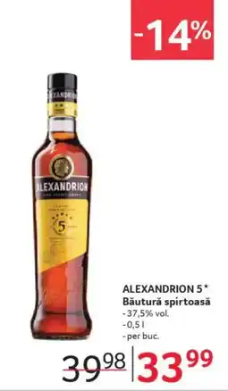 Selgros ALEXANDRION 5* Băutură spirtoasăǎ Ofertă