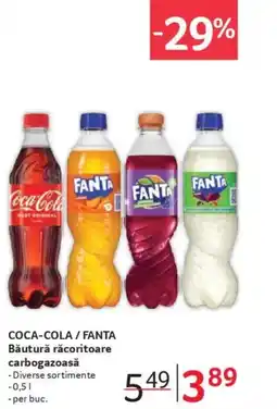 Selgros COCA-COLA / FANTA Băutură răcoritoare carbogazoasă Ofertă