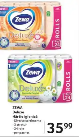 Selgros ZEWA Deluxe Hârtie igienică Ofertă