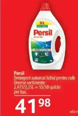 Selgros Persil Detergent automat lichid pentru rufe Ofertă