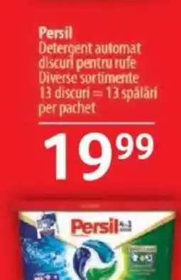 Selgros Persil Detergent automat discuri pentru rufe Ofertă