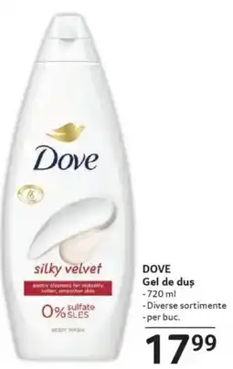 Selgros DOVE Gel de duş Ofertă