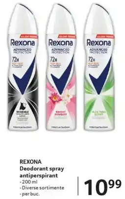 Selgros REXONA Deodorant spray antiperspirant Ofertă