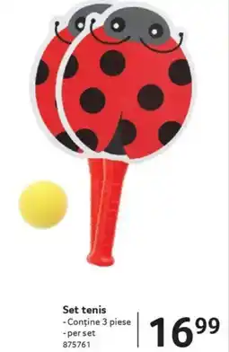 Selgros Set tenis Ofertă