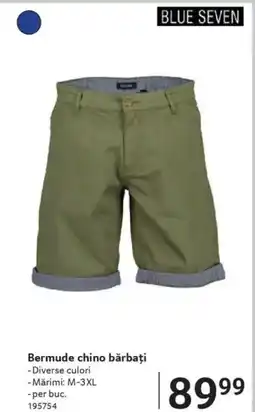 Selgros Bermude chino bărbați Ofertă