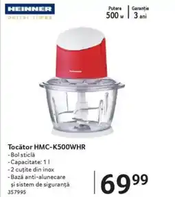 Selgros Tocător HMC-K500WHR Ofertă