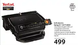 Selgros Tefal Grill electric Optigrill + GC712834 Ofertă