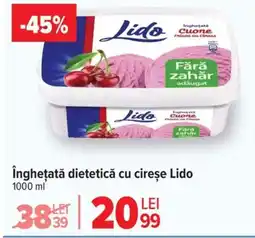 Carrefour Market îngheţată dietetică cu cireșe Lido Ofertă