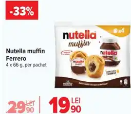 Carrefour Market Nutella muffin Ferrero Ofertă