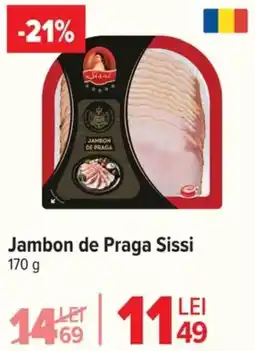 Carrefour Market Jambon de Praga Sissi Ofertă