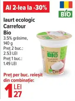 Carrefour Market laurt ecologic Carrefour Bio Ofertă