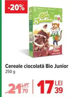 Carrefour Market Cereale ciocolată Bio Junior Ofertă