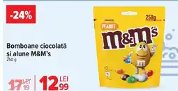 Carrefour Market Bomboane ciocolată si alune M&M's Ofertă