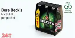 Carrefour Market Bere Beck's Ofertă