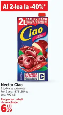 Carrefour Market Nectar Ciao Ofertă