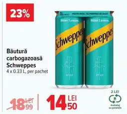 Carrefour Market Băutură carbogazoasă Schweppes Ofertă